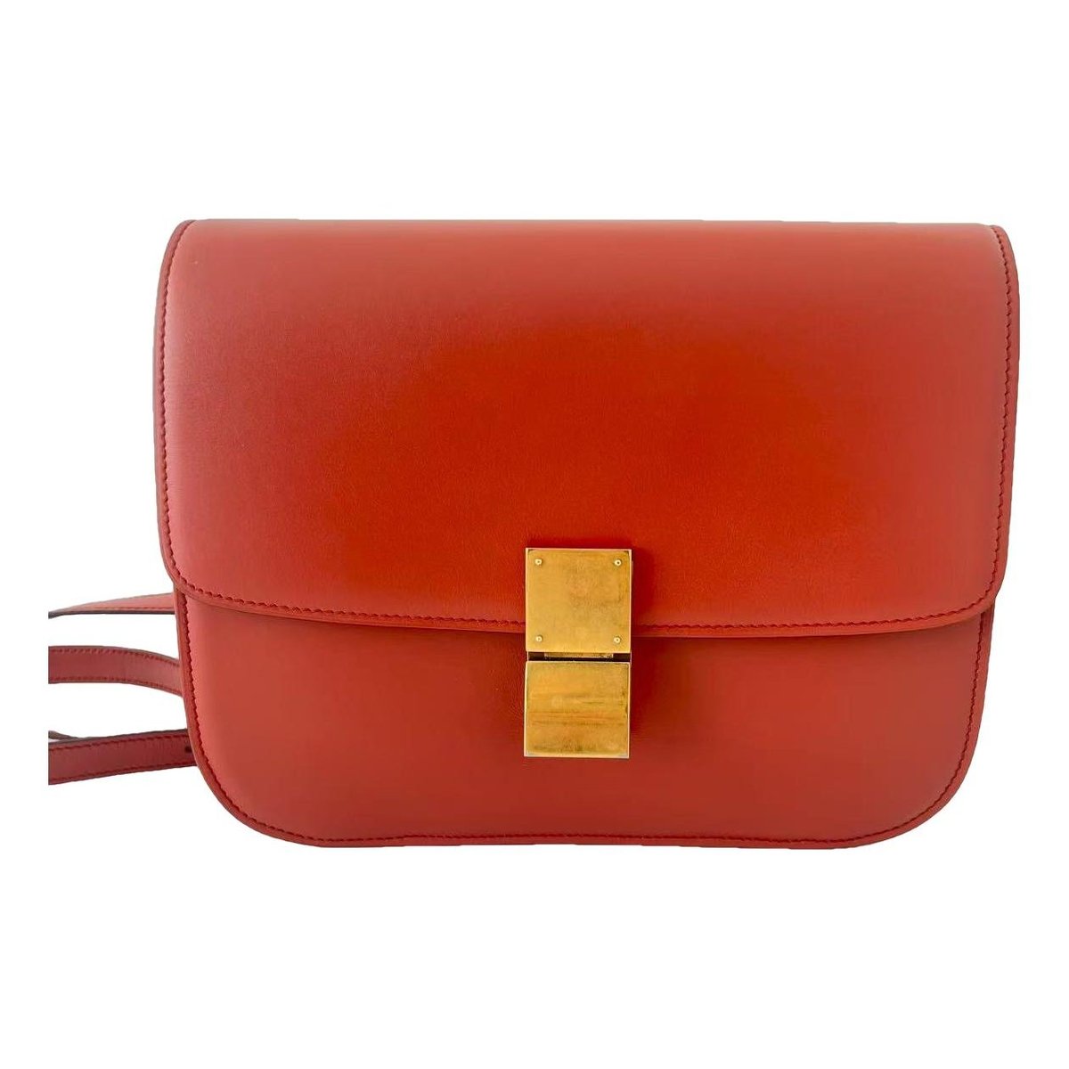 Classic leather handbag
