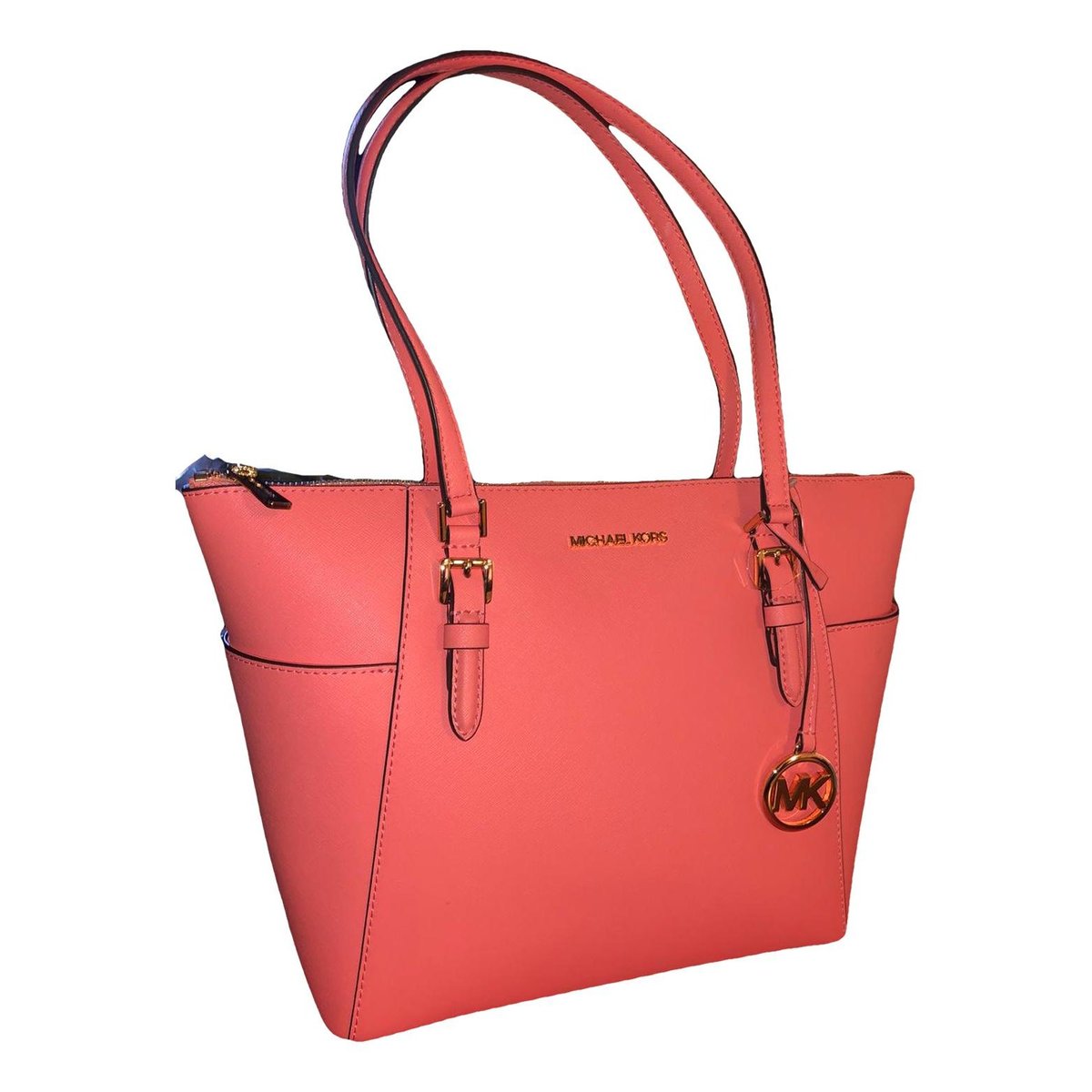 Leather tote