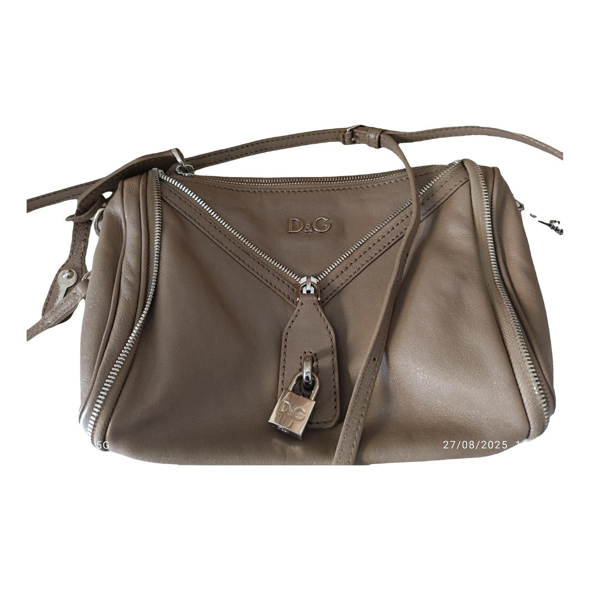 Leather crossbody bag