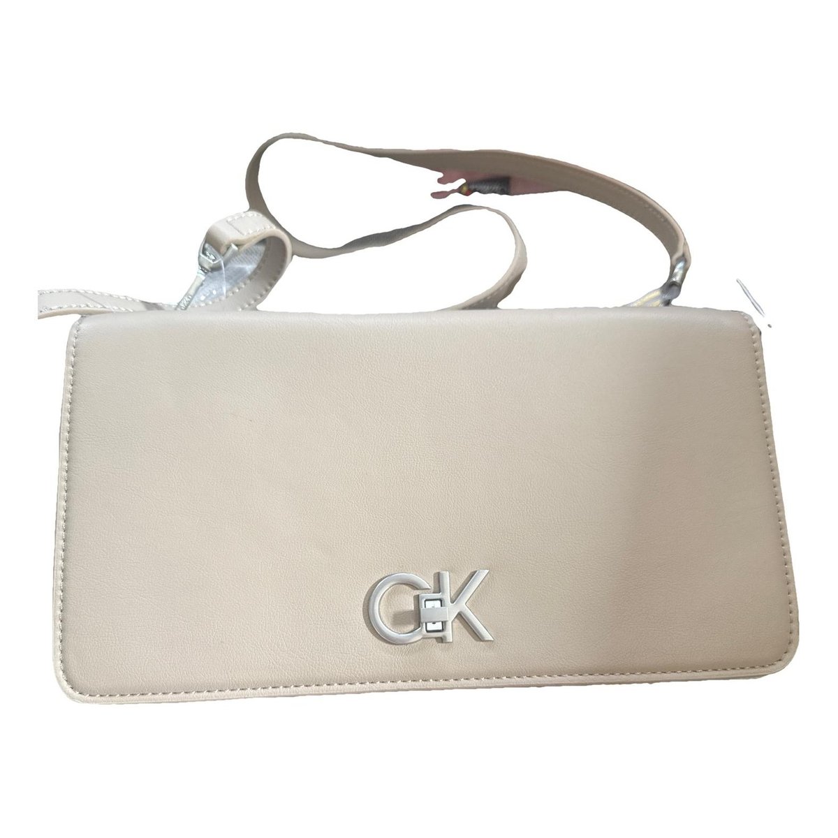 Pony-style calfskin clutch bag