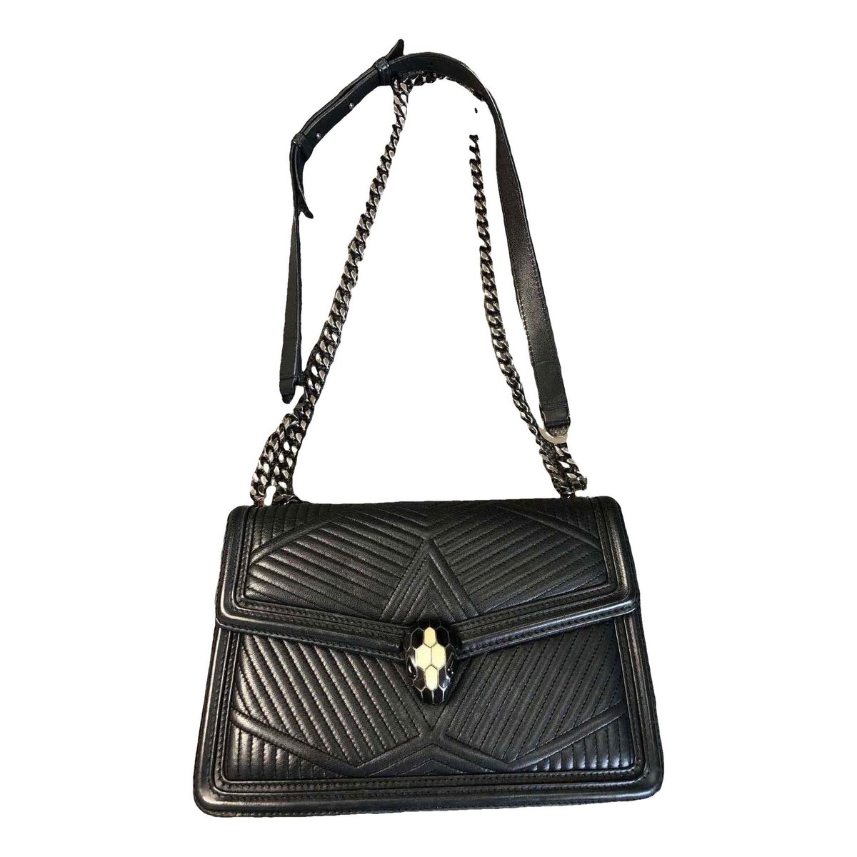 Serpenti leather crossbody bag