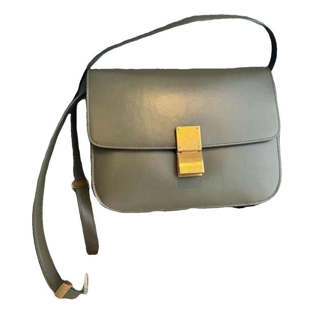 Classic leather handbag