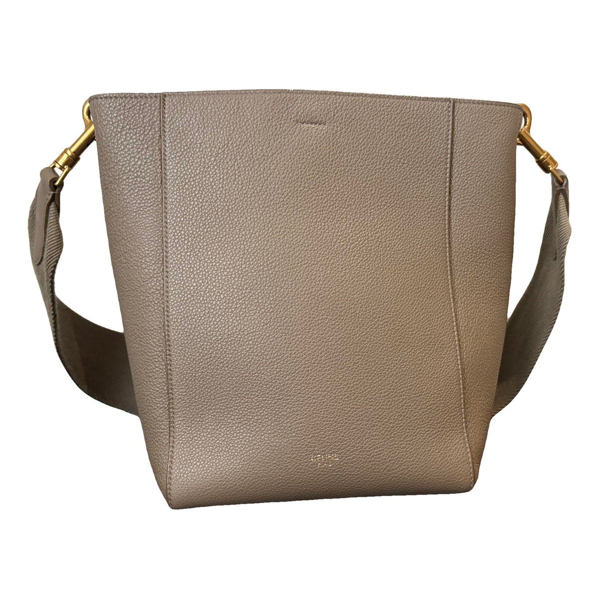 Seau Sangle leather tote