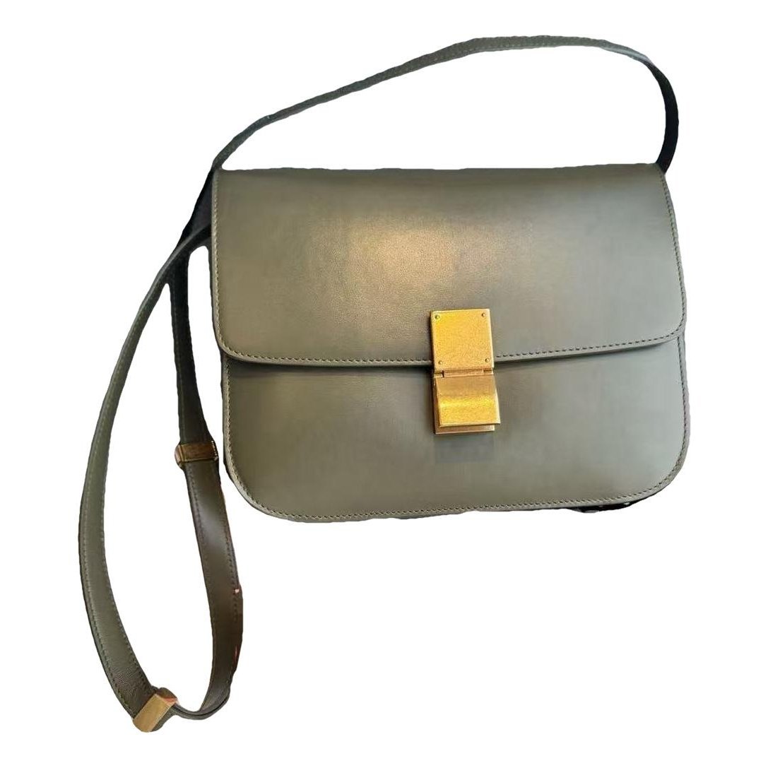 Classic leather handbag