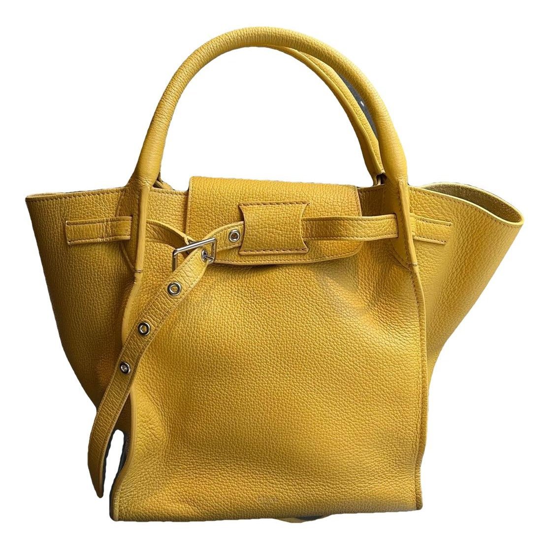 Big Bag leather handbag
