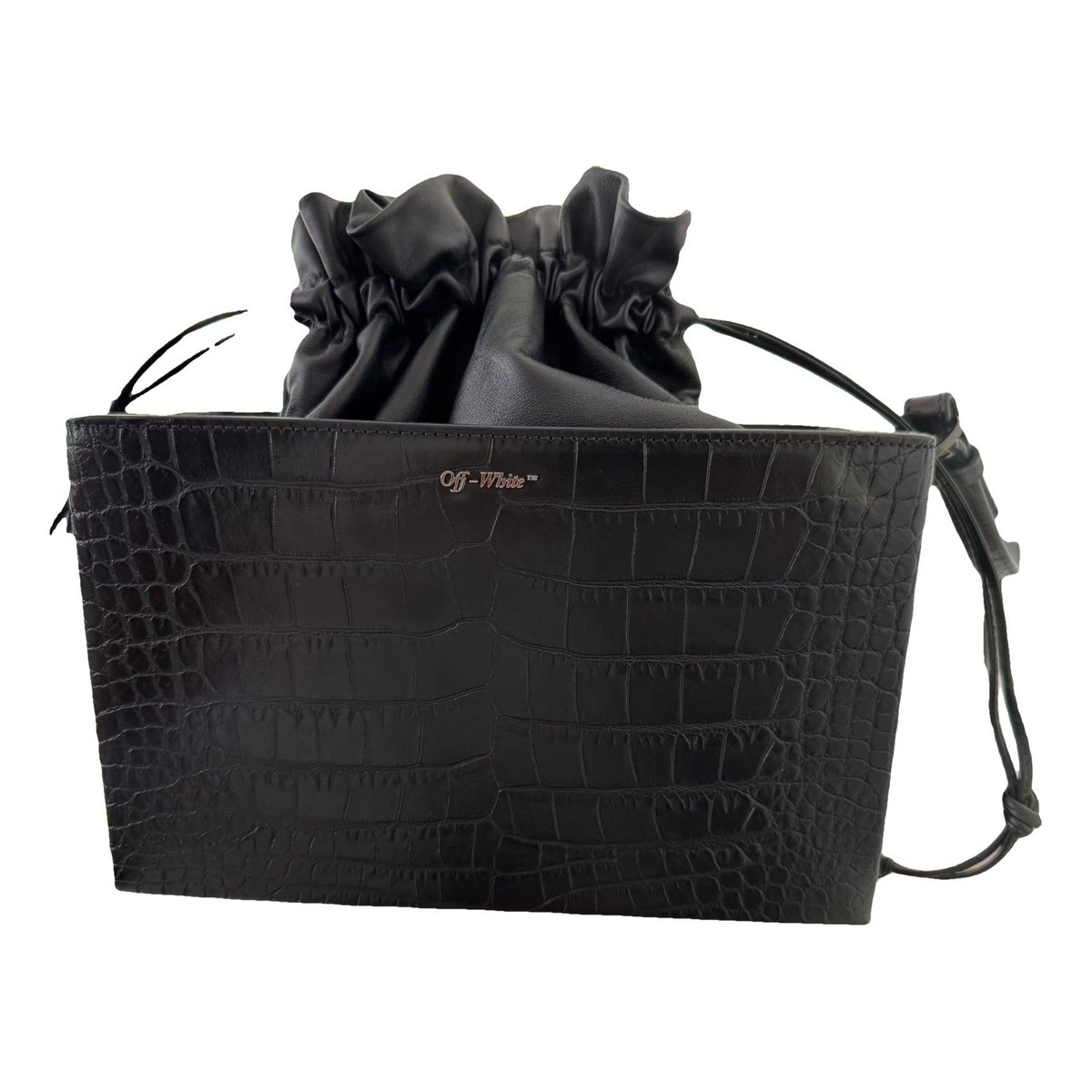 Leather crossbody bag
