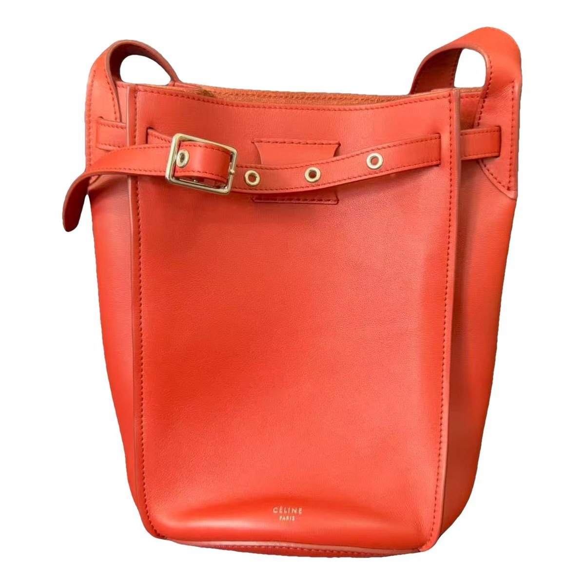 Big Bag leather handbag