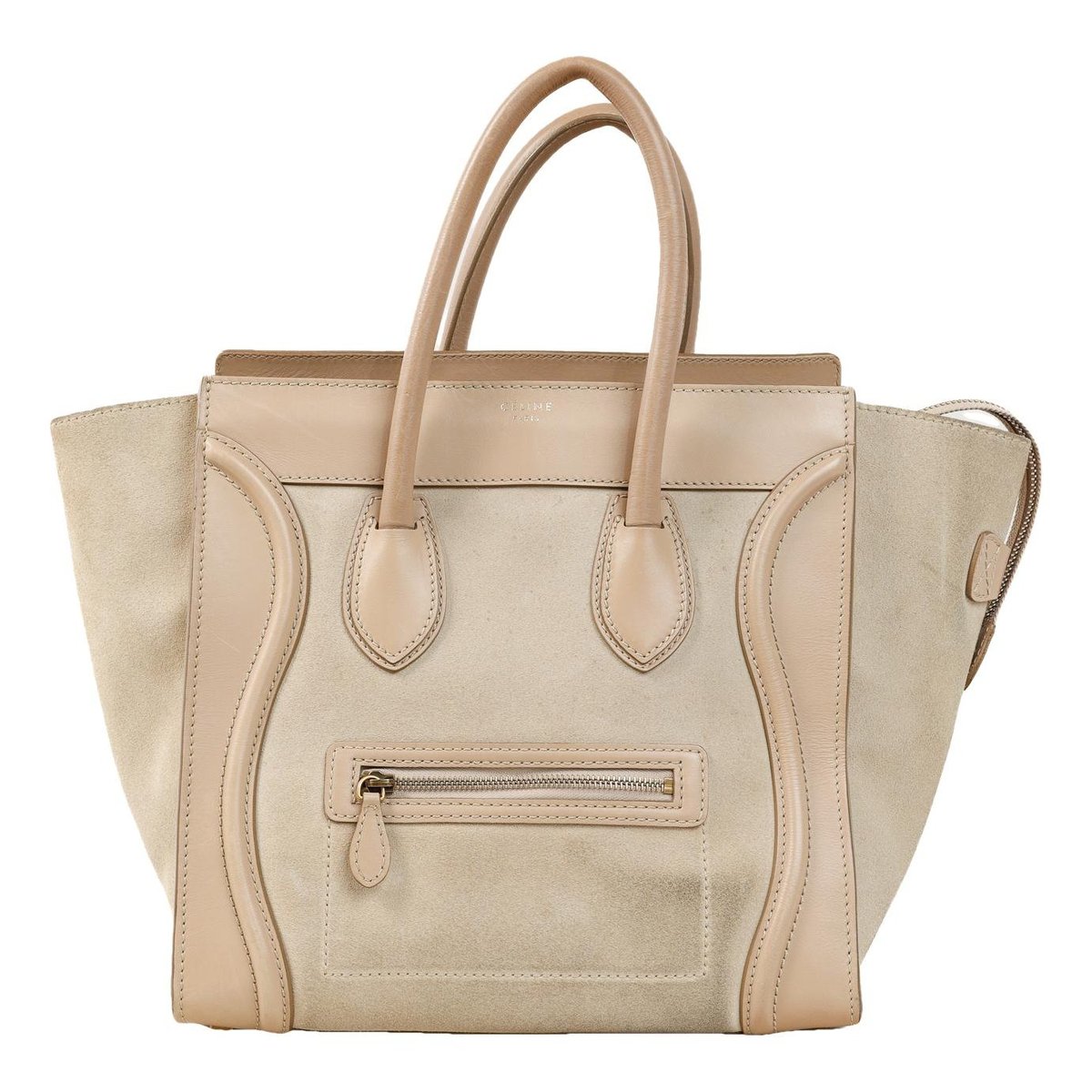 Luggage leather tote