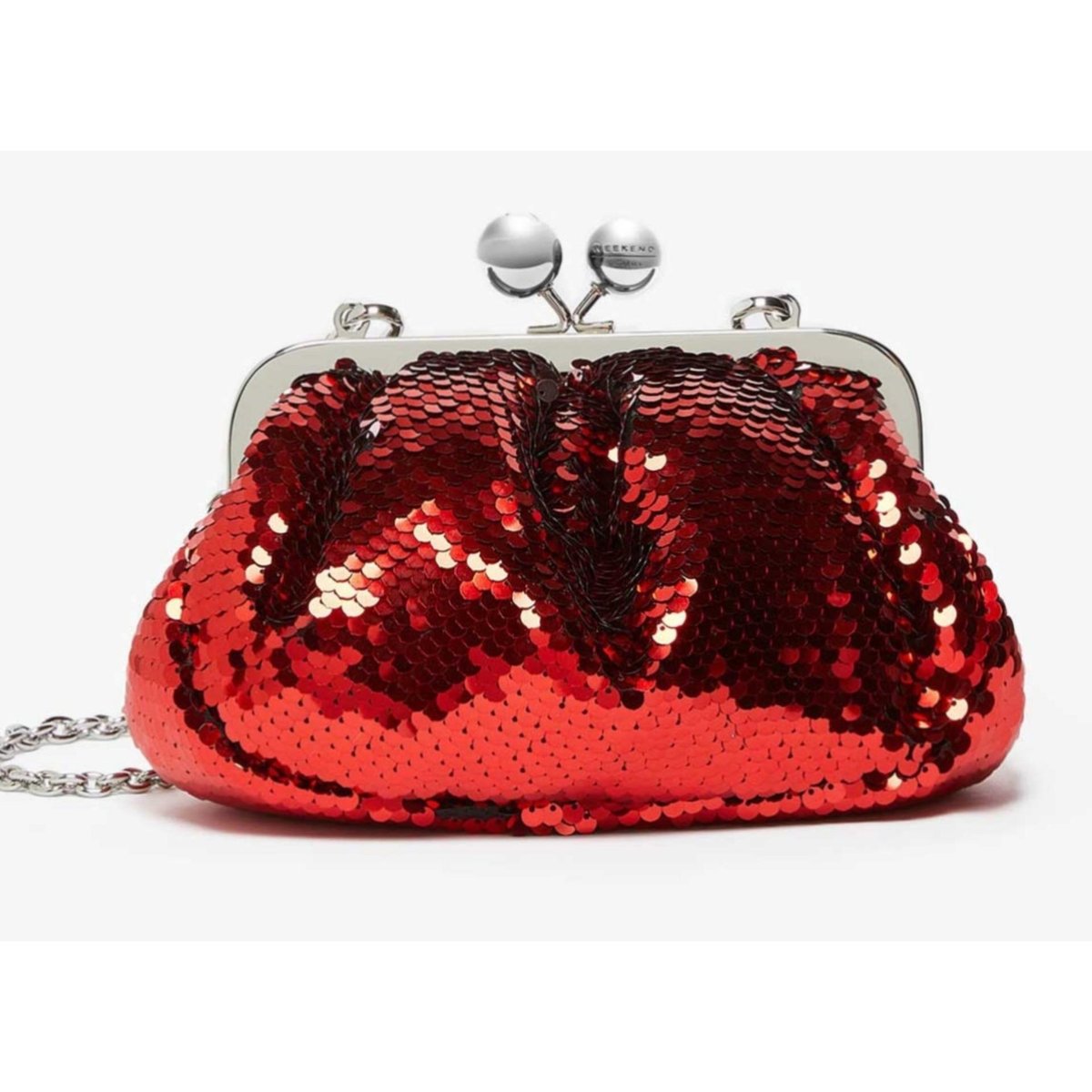 Pasticcino glitter crossbody bag
