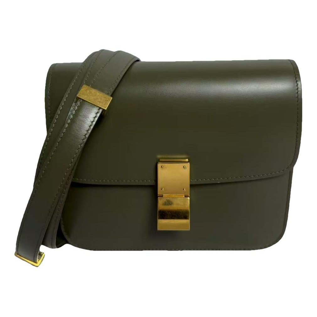 Classic leather handbag