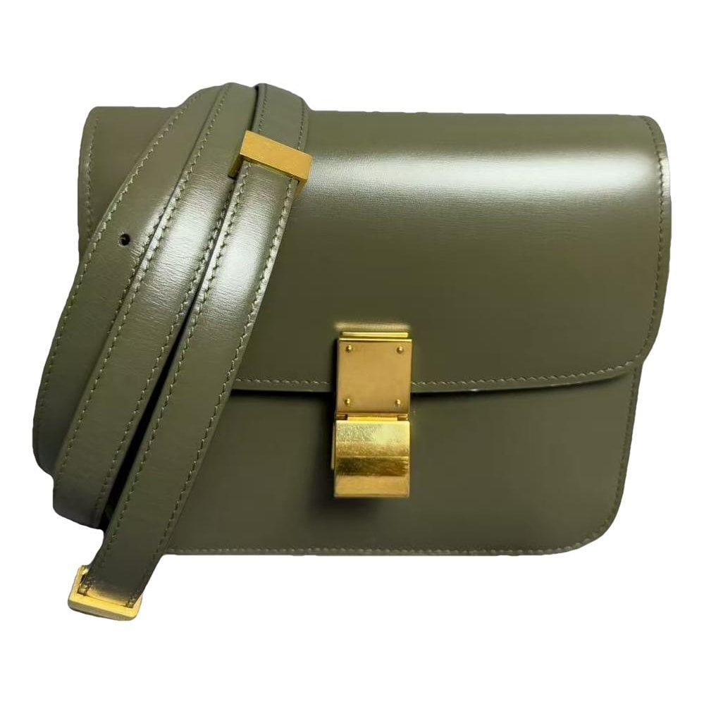 Classic leather handbag