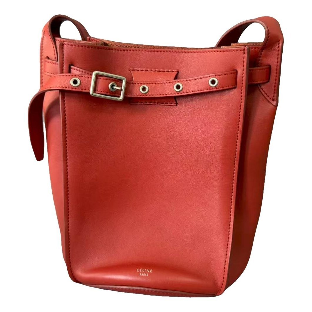 Big Bag leather handbag