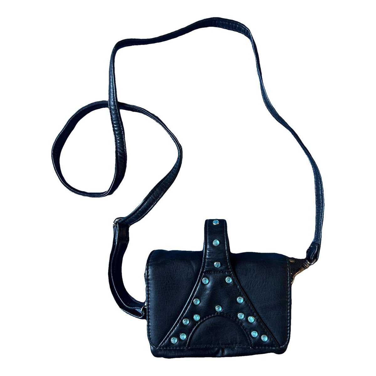 Leather crossbody bag