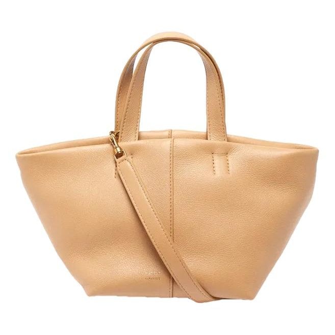 Tulipano leather crossbody bag