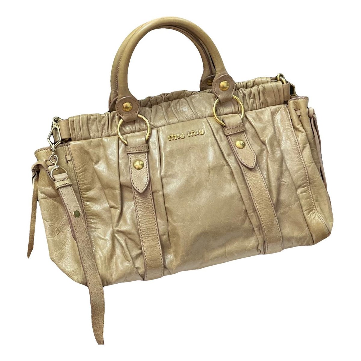 Vitello leather crossbody bag