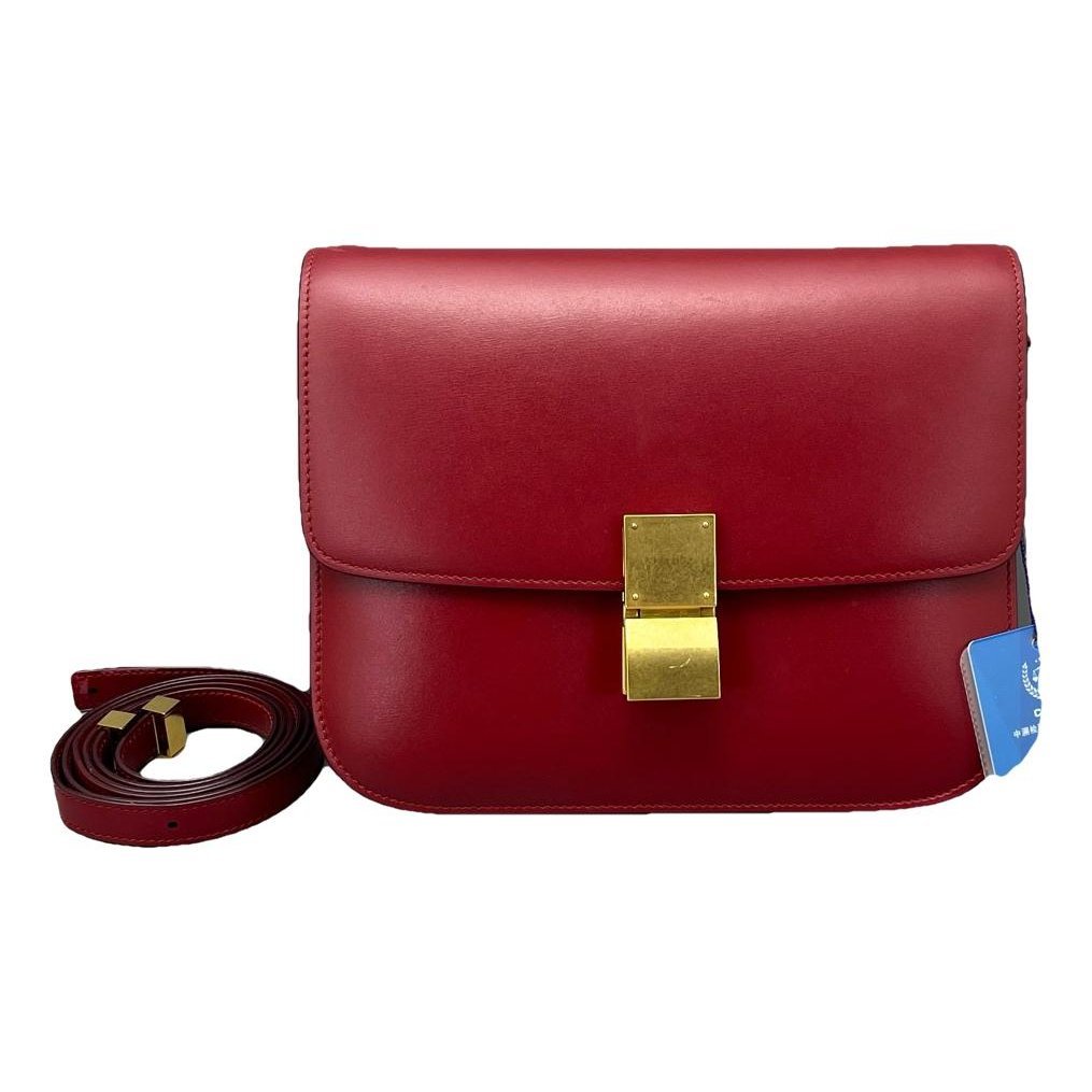 Classic leather handbag