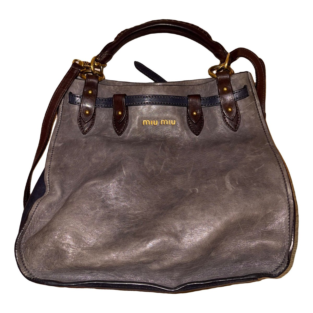 Vitello leather handbag