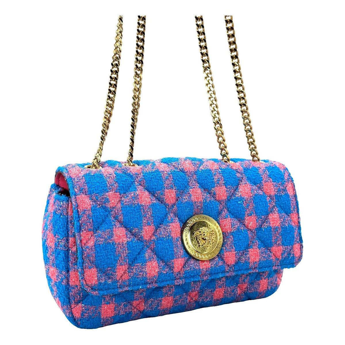 La Medusa leather handbag