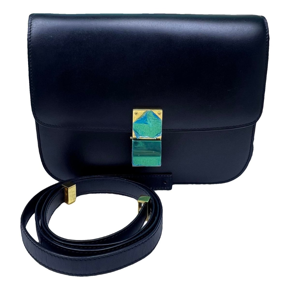 Classic leather handbag