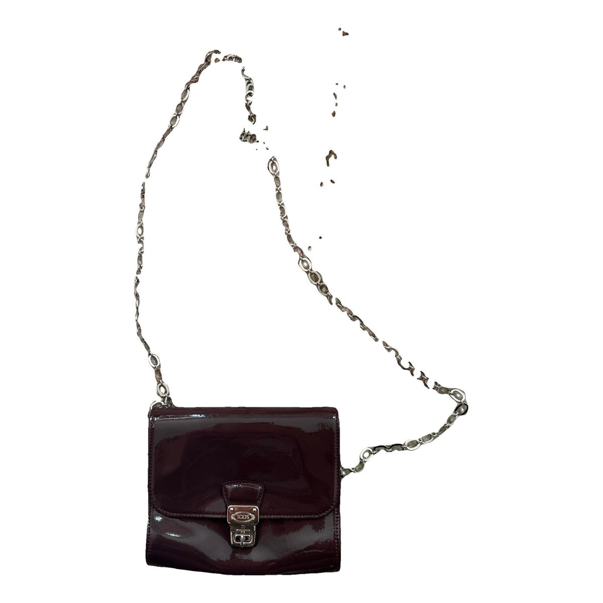 Patent leather crossbody bag