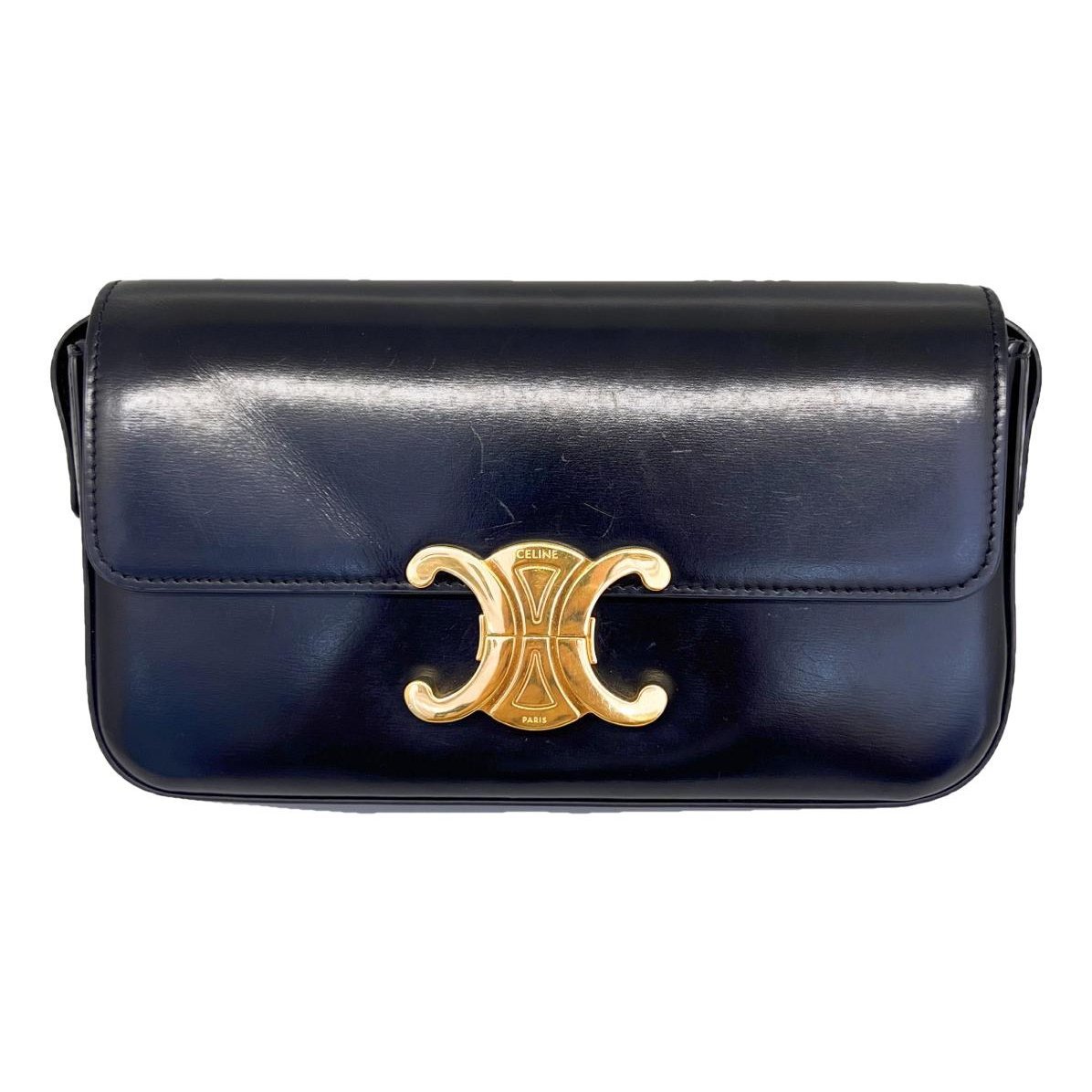 Triomphe leather handbag