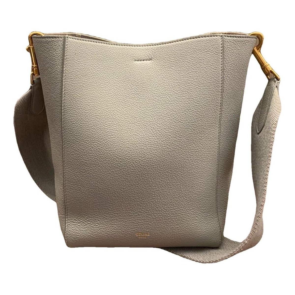 Seau Sangle leather handbag