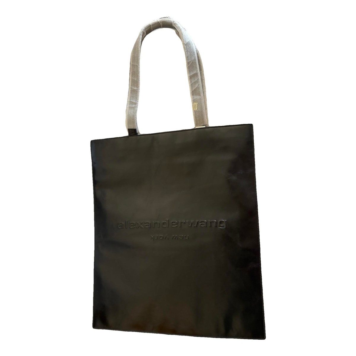 Leather tote