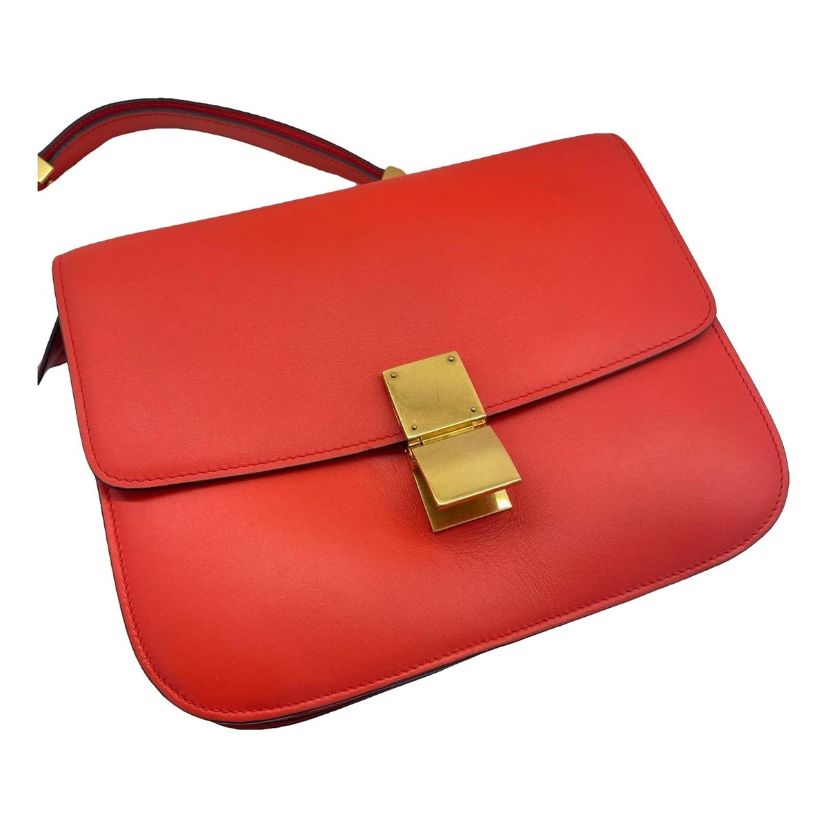 Classic leather handbag