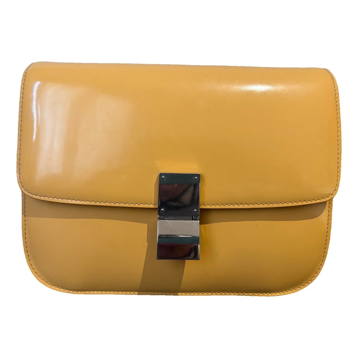 Classic leather crossbody bag
