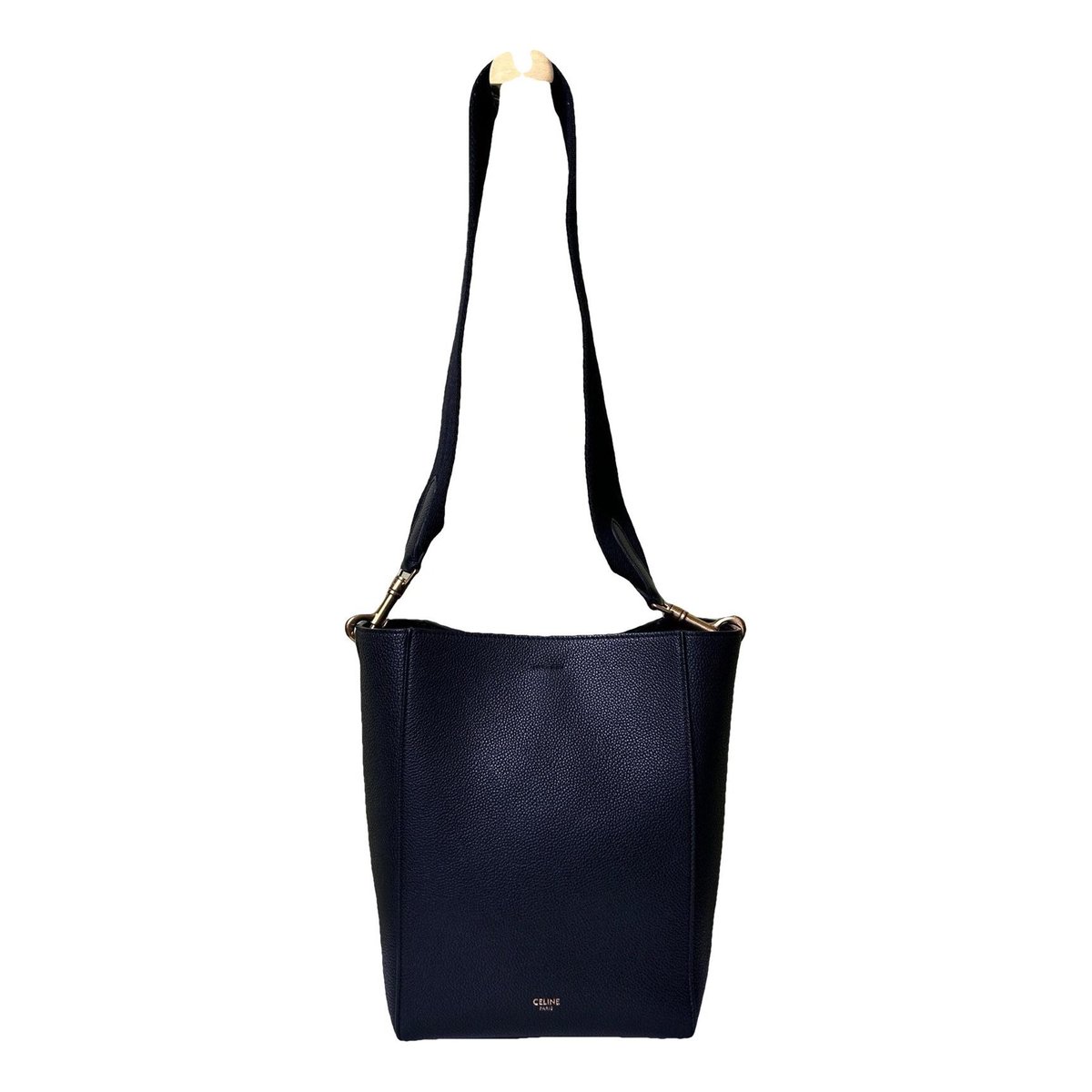 Seau Sangle leather handbag