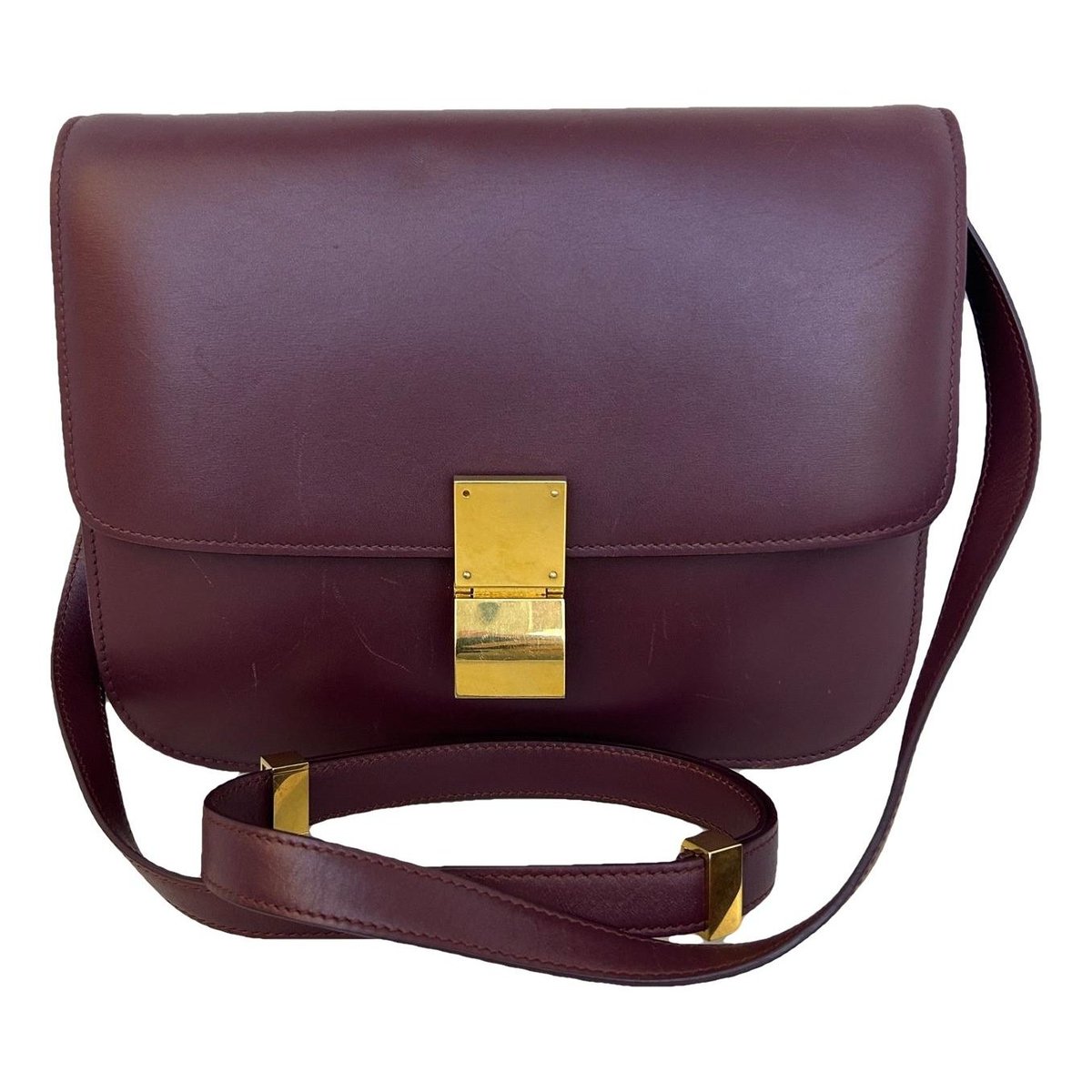Classic leather handbag