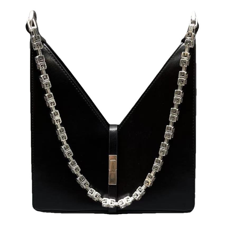Cut Out leather handbag