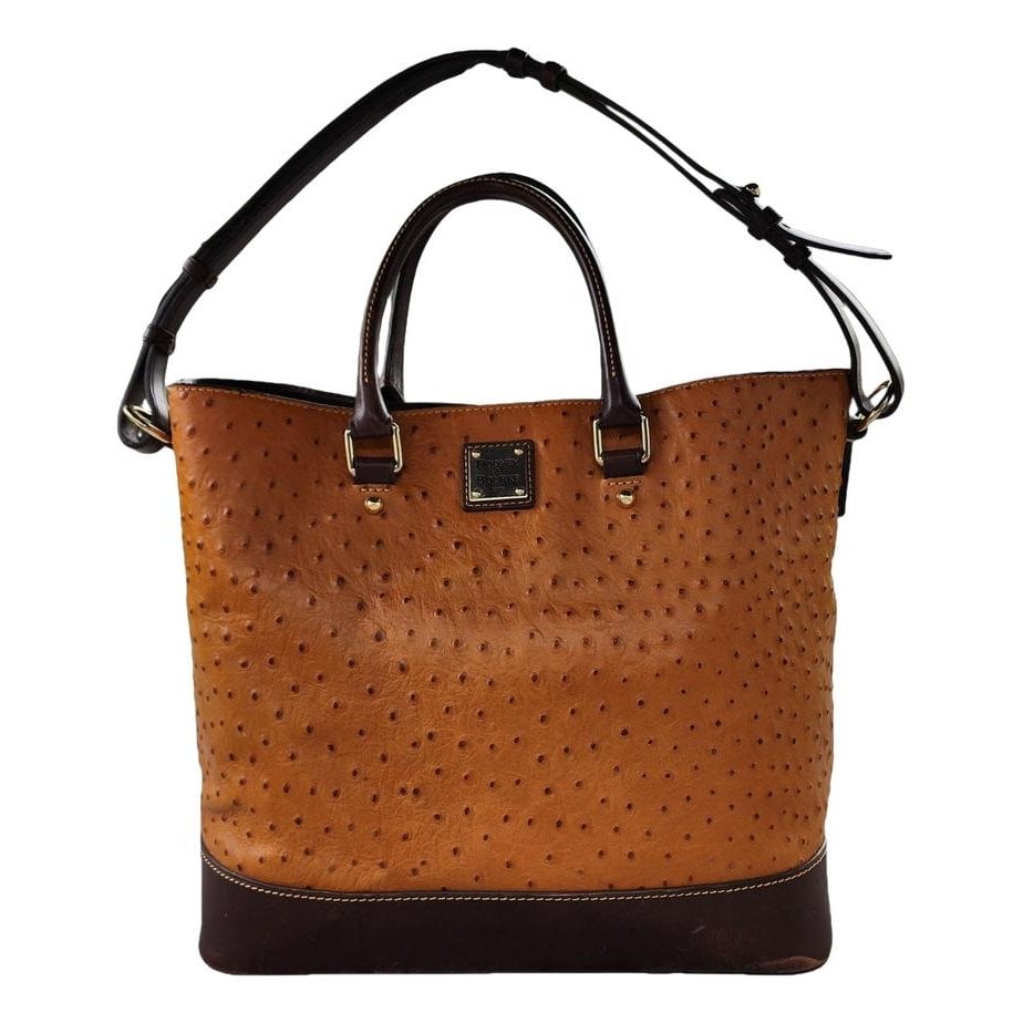 Ostrich travel bag