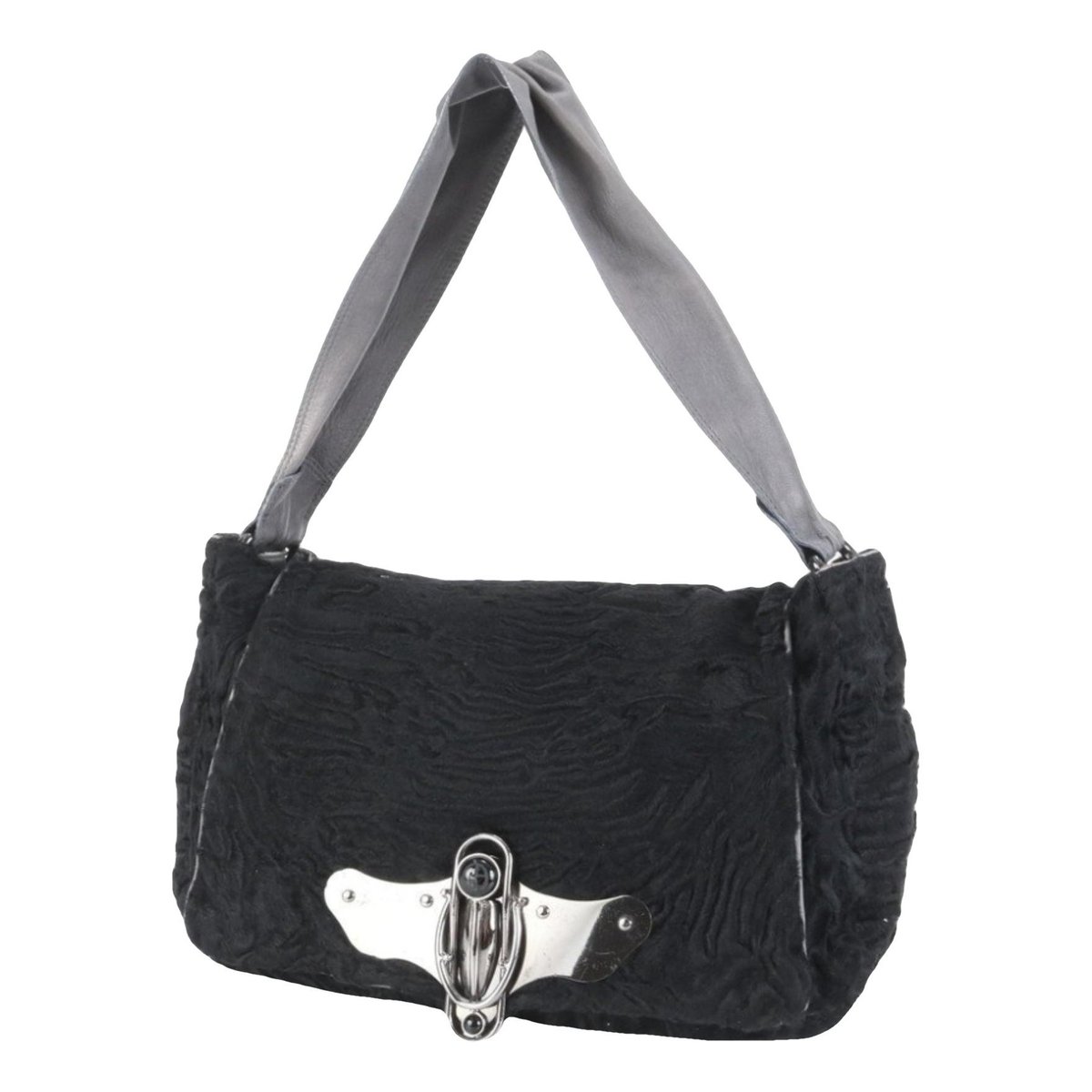 Velvet handbag