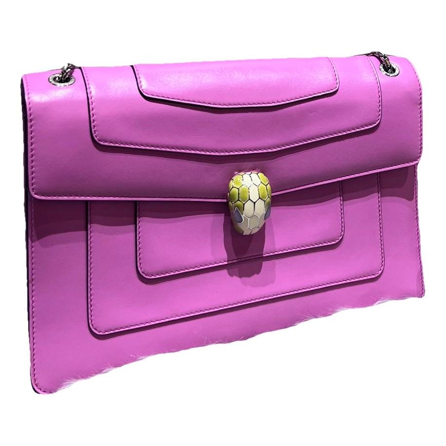 Serpenti leather crossbody bag