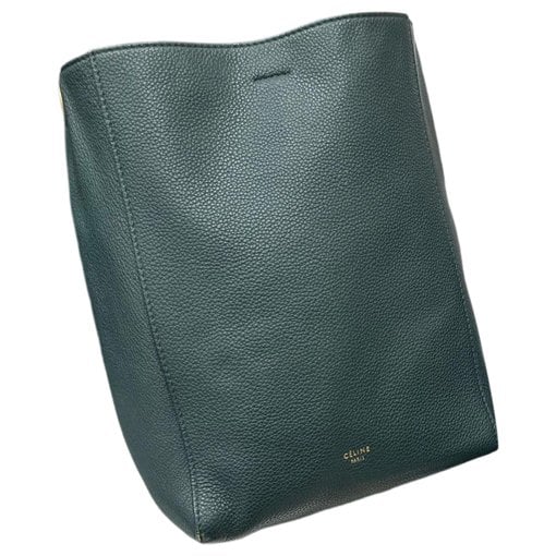 Seau Sangle leather handbag