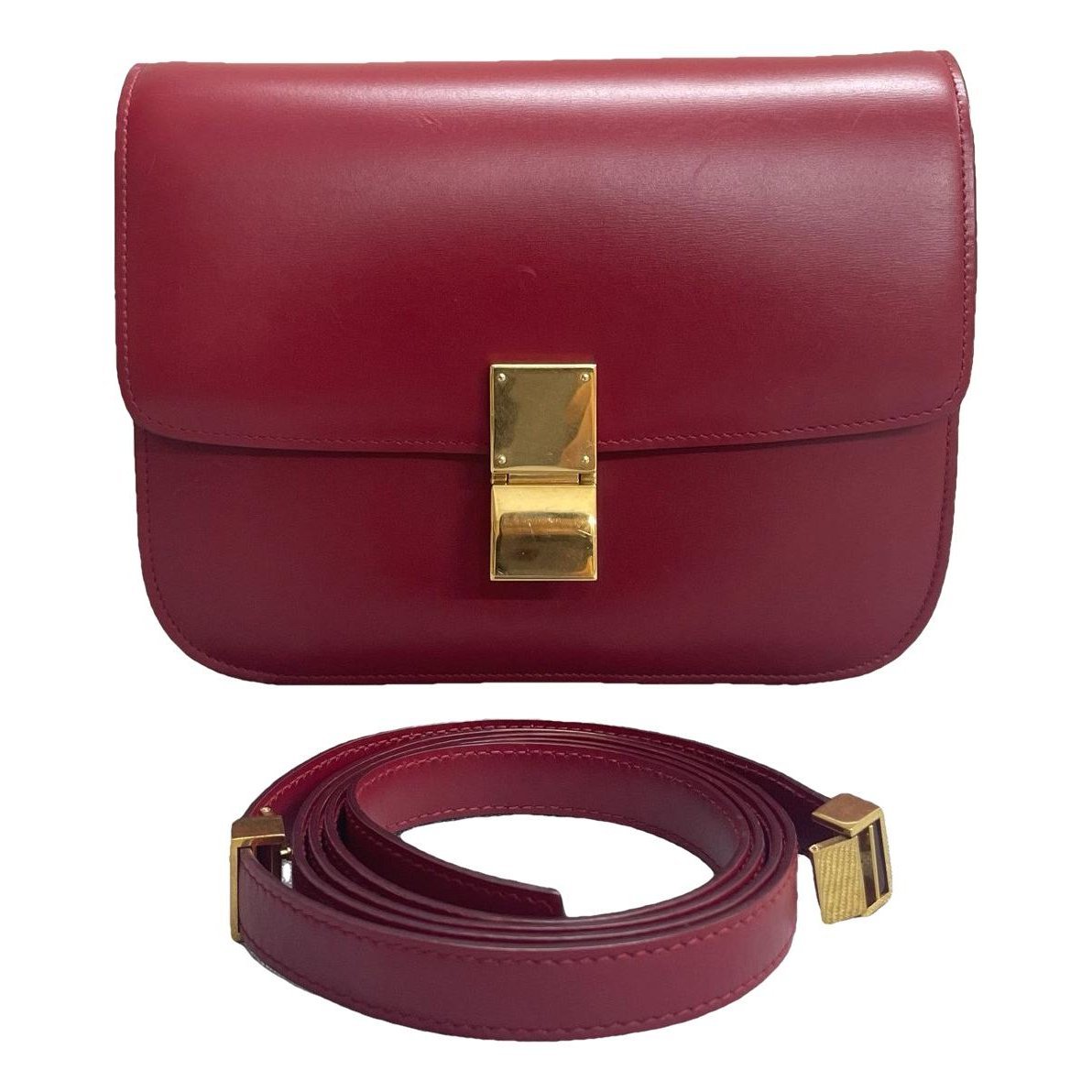 Classic leather handbag
