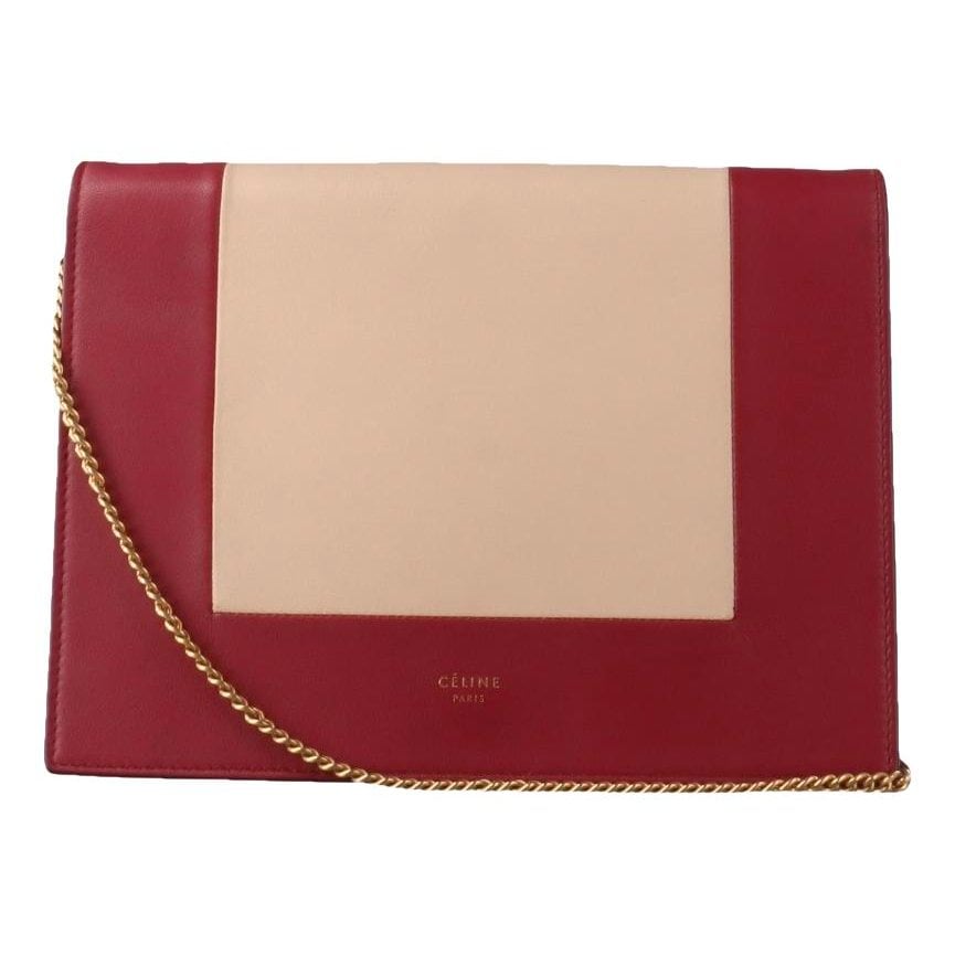Frame leather crossbody bag