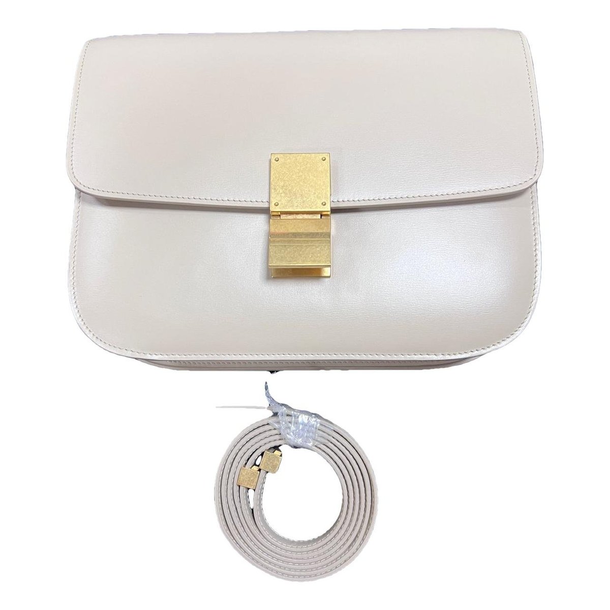 Classic leather handbag
