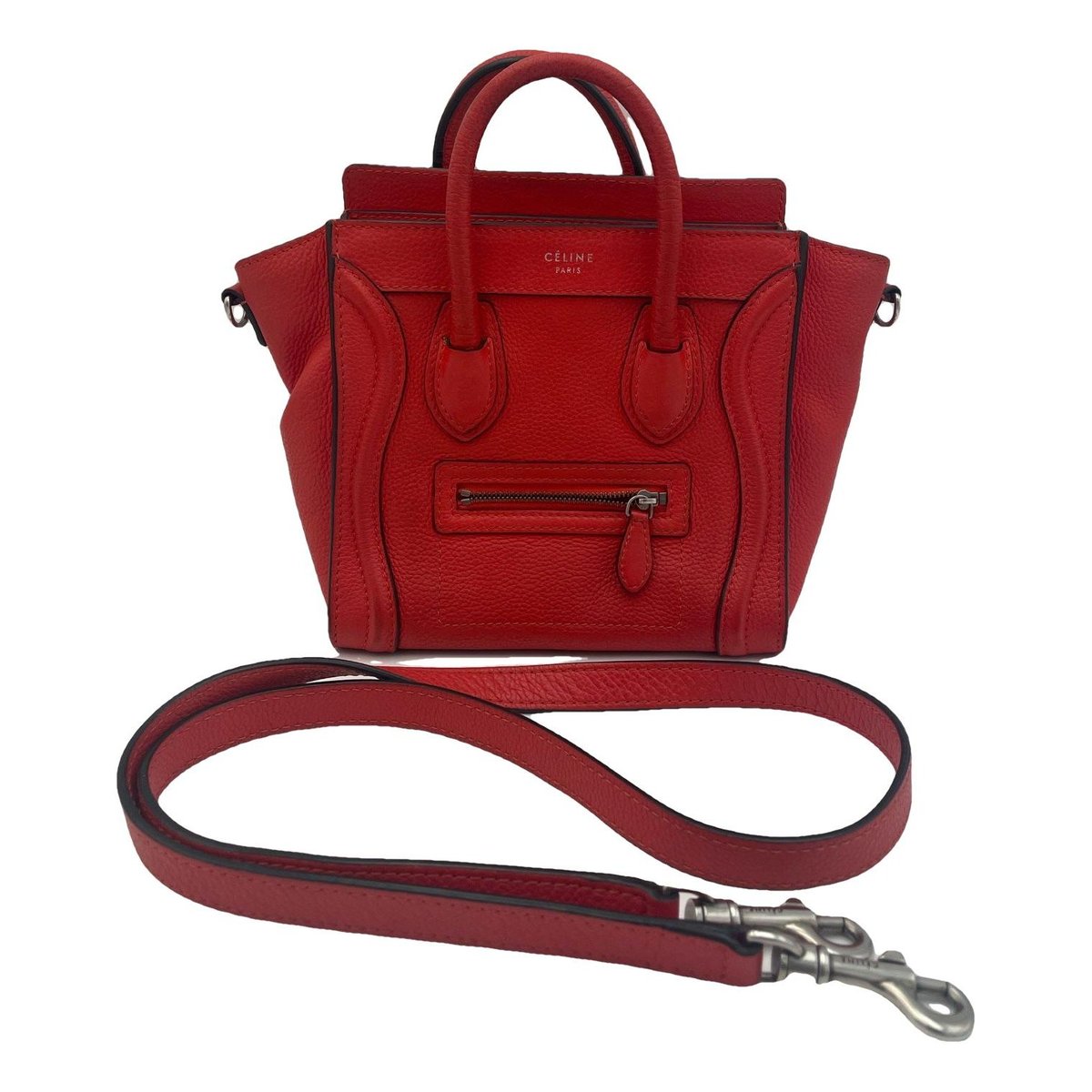 Luggage leather handbag