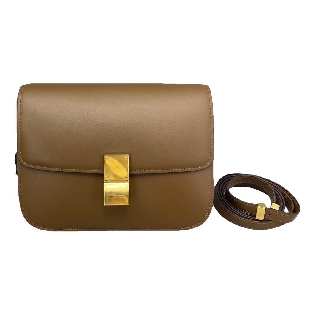 Classic leather handbag