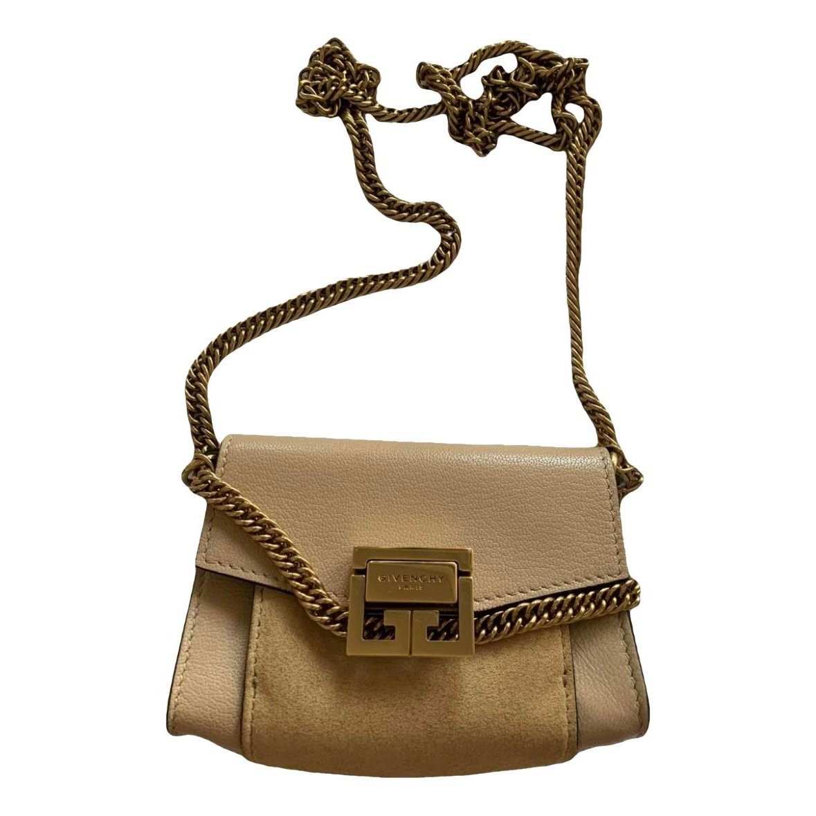 GV3 leather crossbody bag