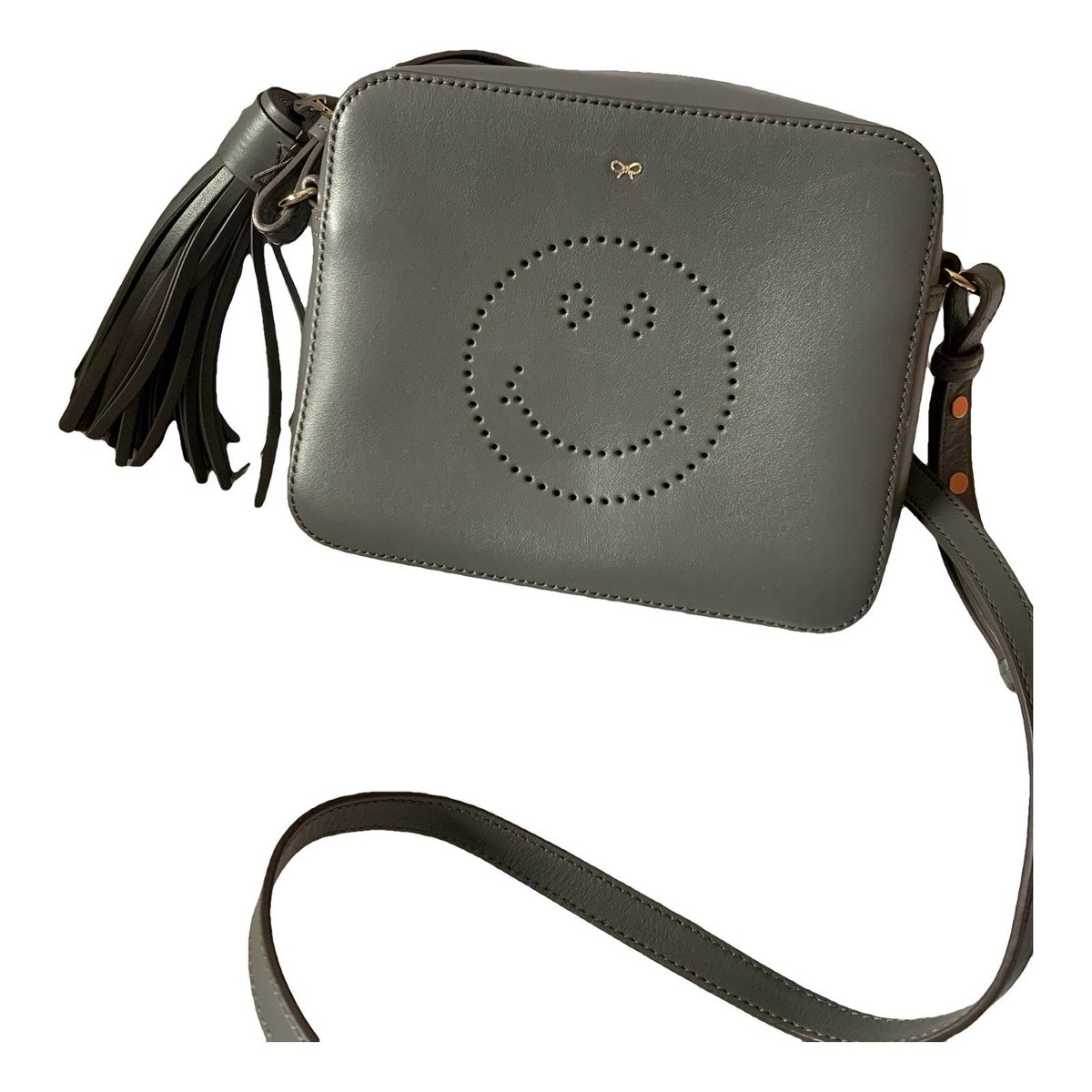 Leather crossbody bag