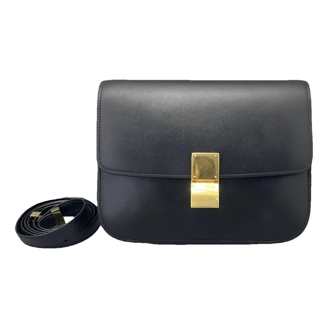 Classic leather handbag