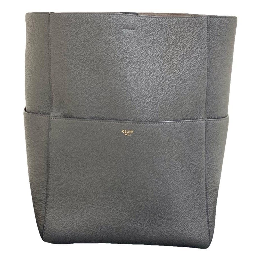 Seau Sangle leather handbag