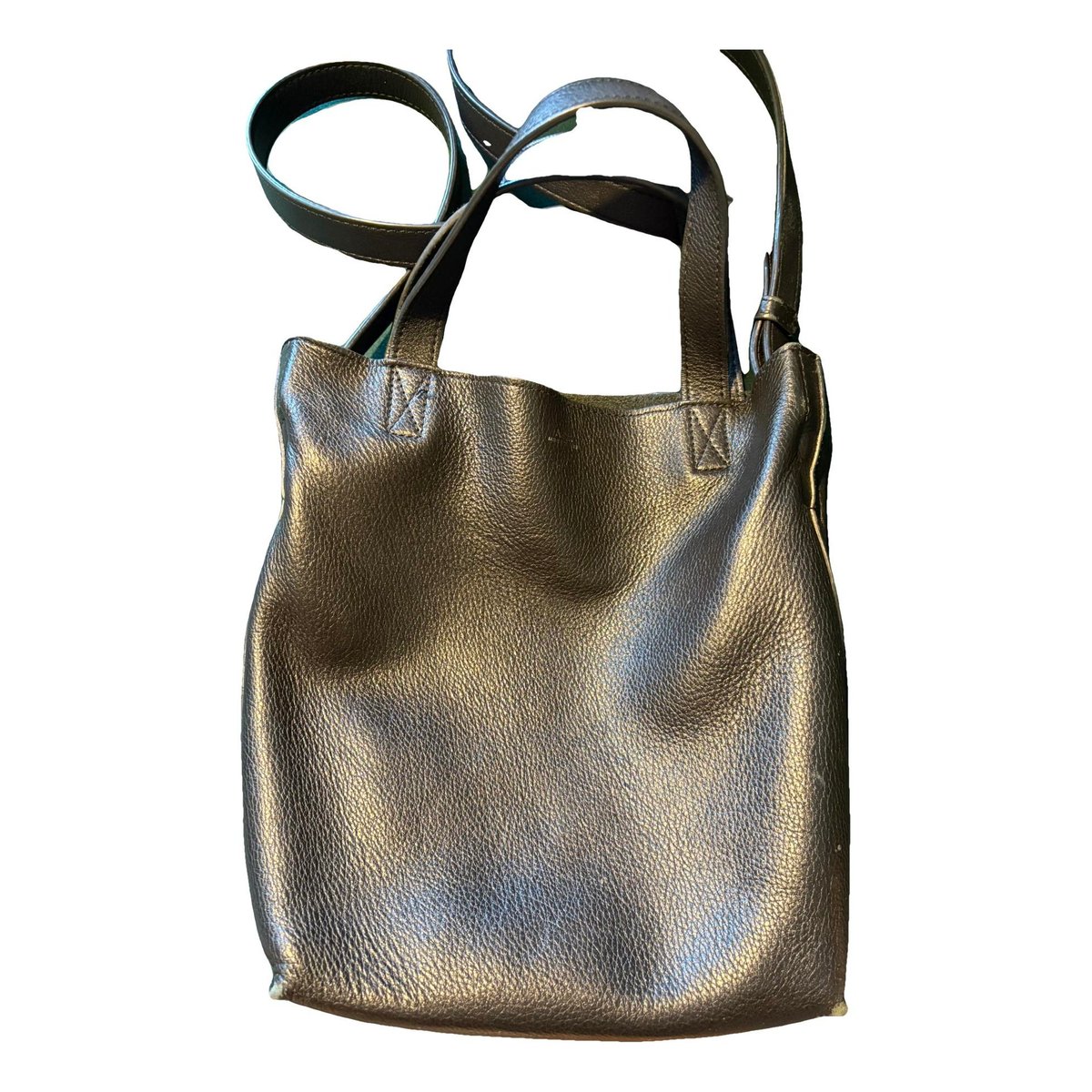Leather crossbody bag