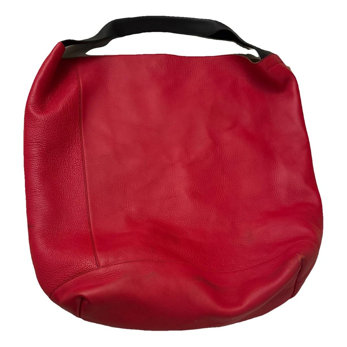 Moon leather tote
