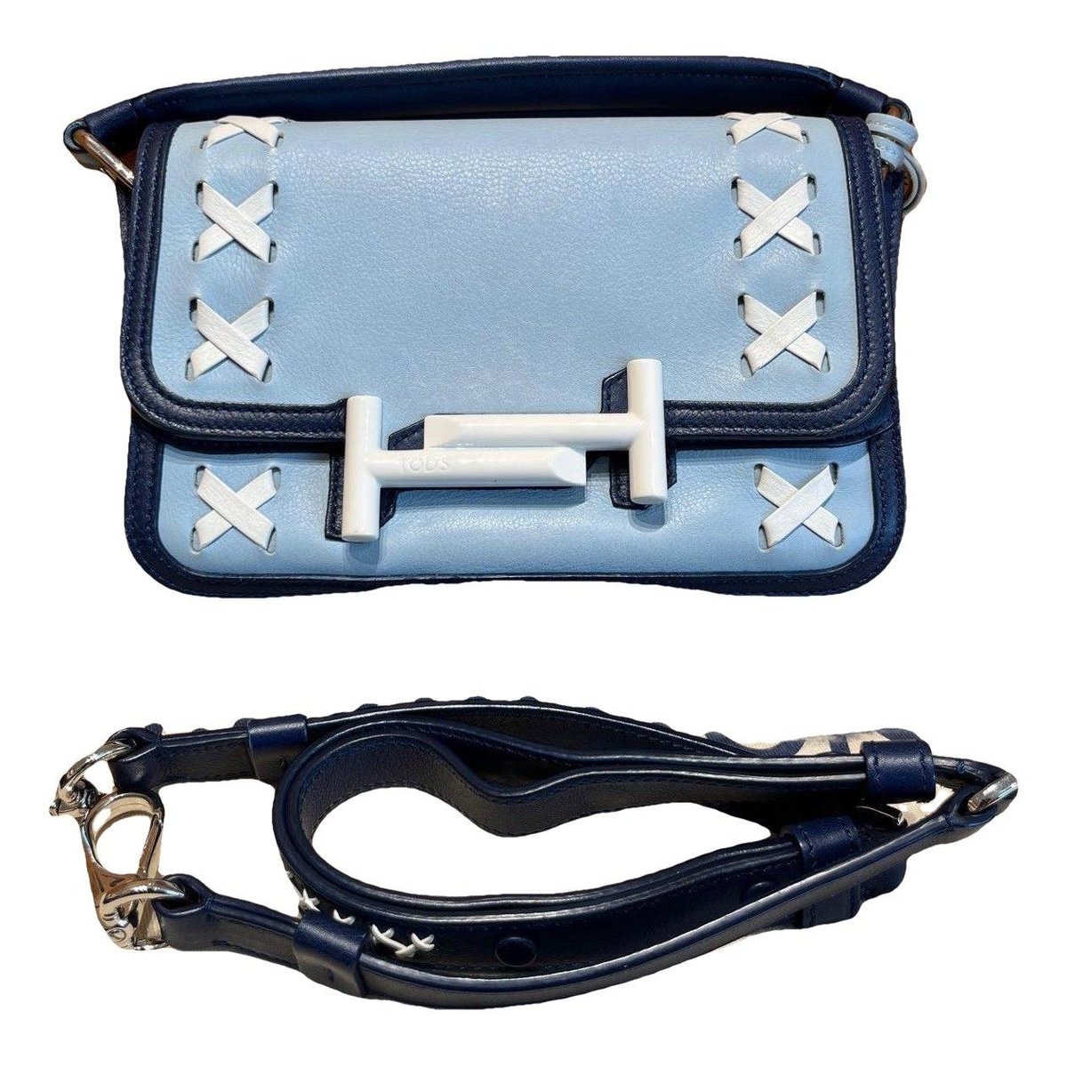 Leather crossbody bag