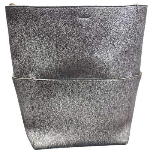 Seau Sangle leather handbag