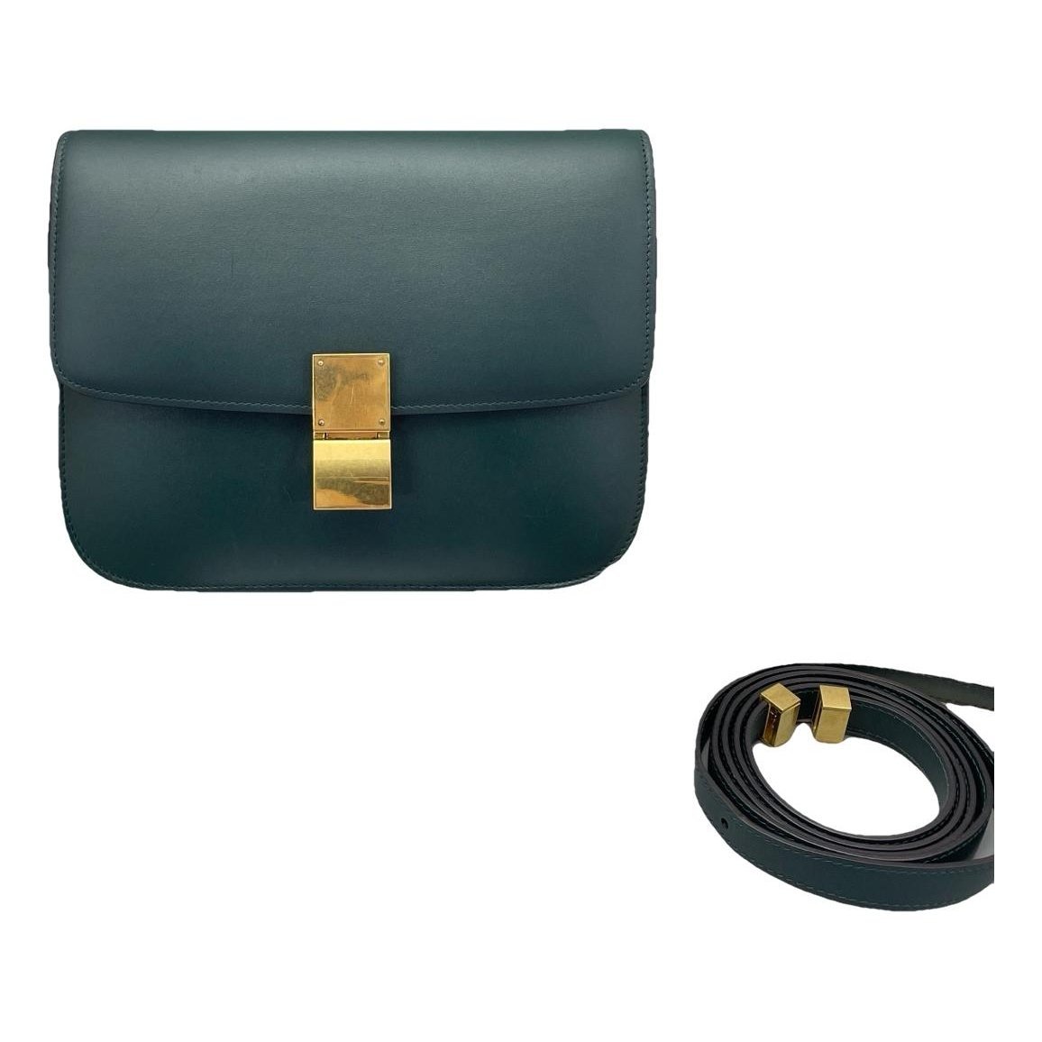 Classic leather handbag